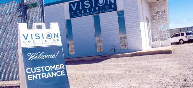 Vision Collision is located at 1109 N Sickles Dr in Tempe, AZ